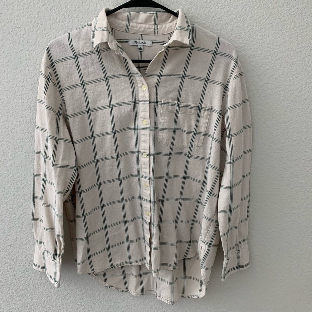 COPY - Madewell flannel shirt